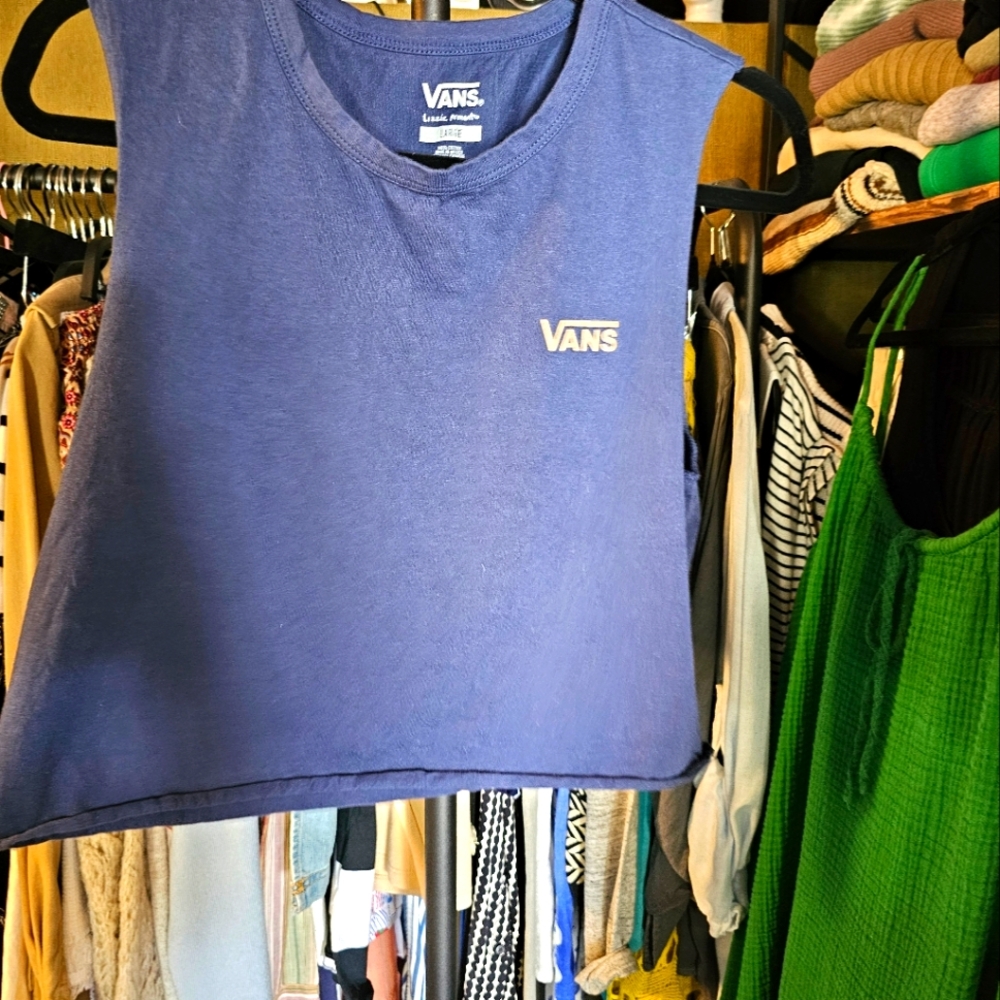 Vans Blue Tank Top